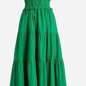 J. Crew | Ruffle-trim tiered dress